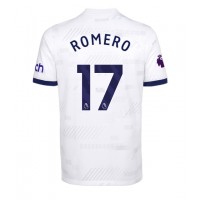 Stroje piłkarskie Tottenham Hotspur Cristian Romero #17 Koszulka Podstawowej 2023-24 Krótki Rękaw